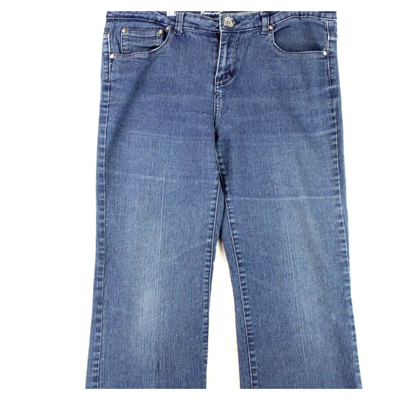 Touch Me Blue Denim BootCut Women's Jeans Size 14 - Picture 1 of 12